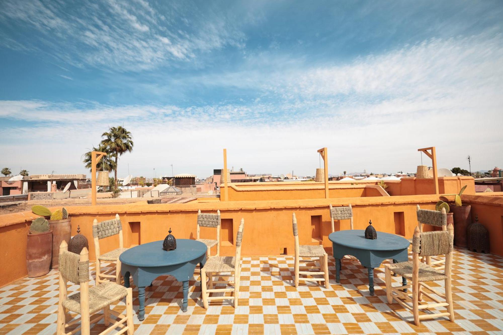 达尔巴拉卡卡拉姆Spa庭院旅馆 马拉喀什 外观 照片